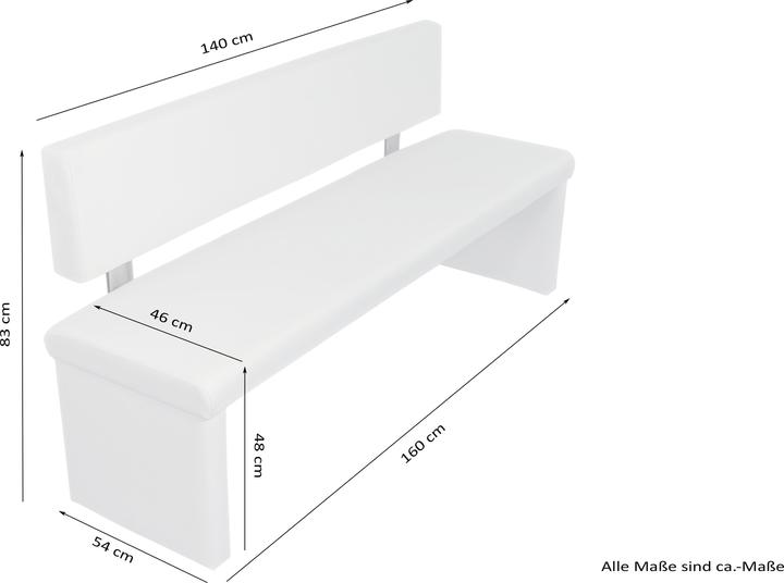 Produktbild Homexperts Charisse (160 cm)