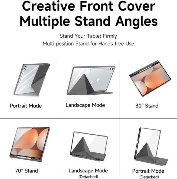 Actual product image Dux Ducis Magi Series Bookcover Cover (Galaxy Tab S8 Ultra, Galaxy Tab S10 Ultra, Galaxy Tab S9 Ultra)