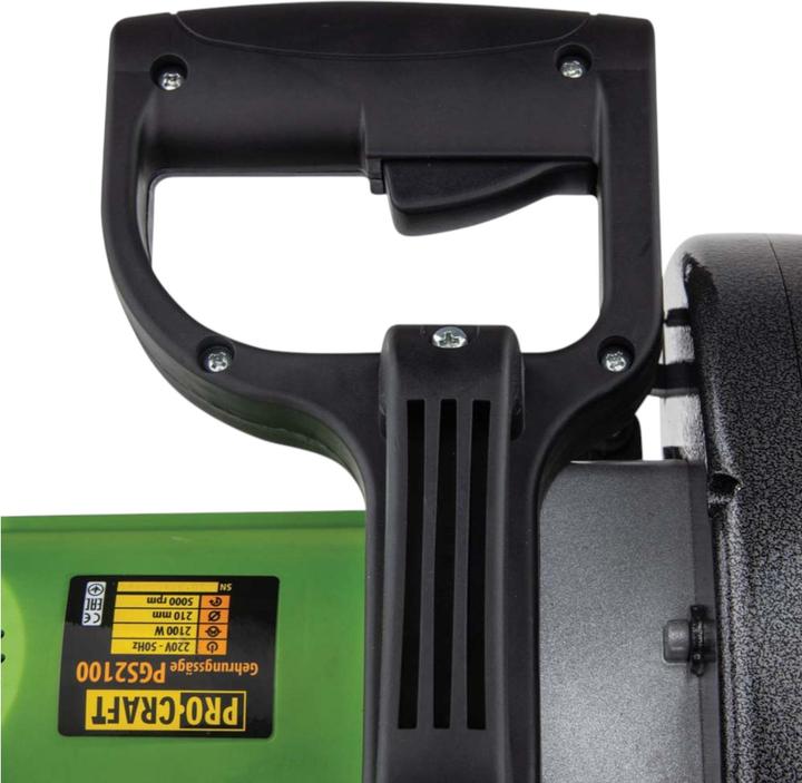 Produktbild Procraft PGS2100 Kappsäge 1400 Watt 210 mm + Sägeblatt