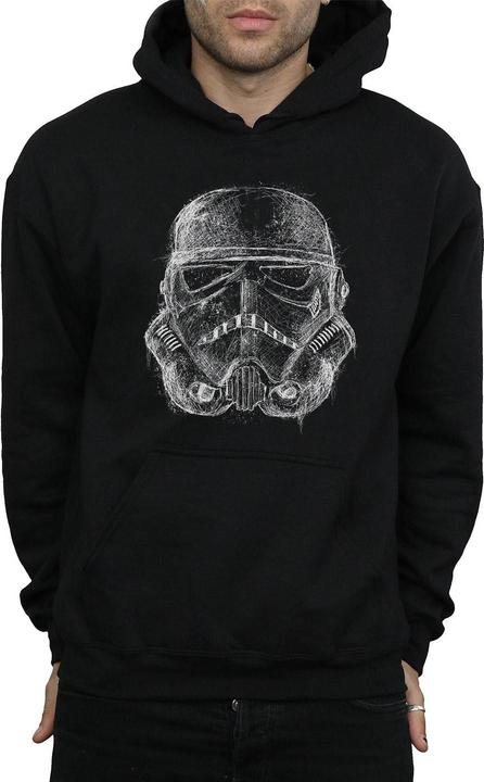 Produktbild Star Wars Stormtrooper Scribble Helmet Kapuzenpullover (3XL)