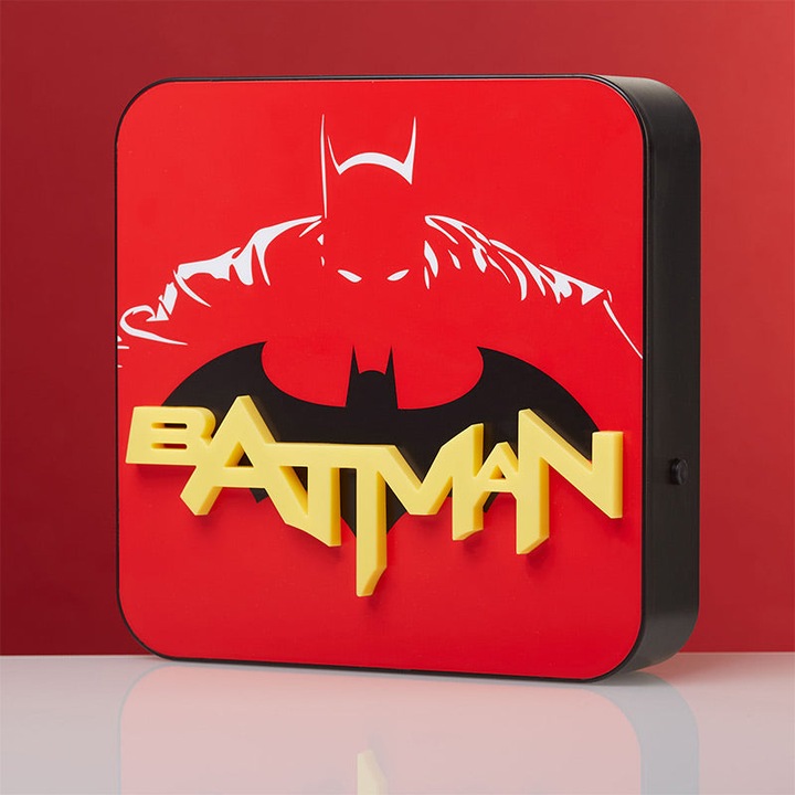 Image du produit Numskull DC Comics - Lampe de bureau / Applique murale 3D Batman