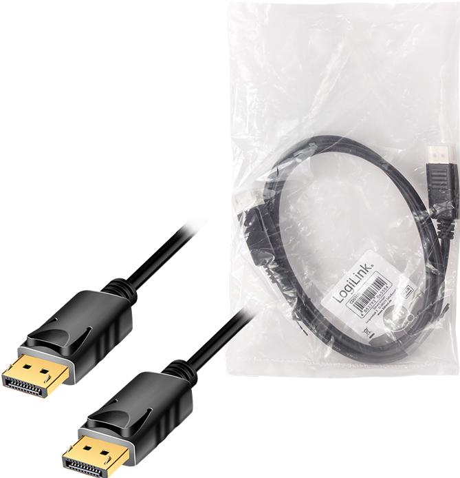 Actual product image LogiLink DisplayPort cable (1 m)
