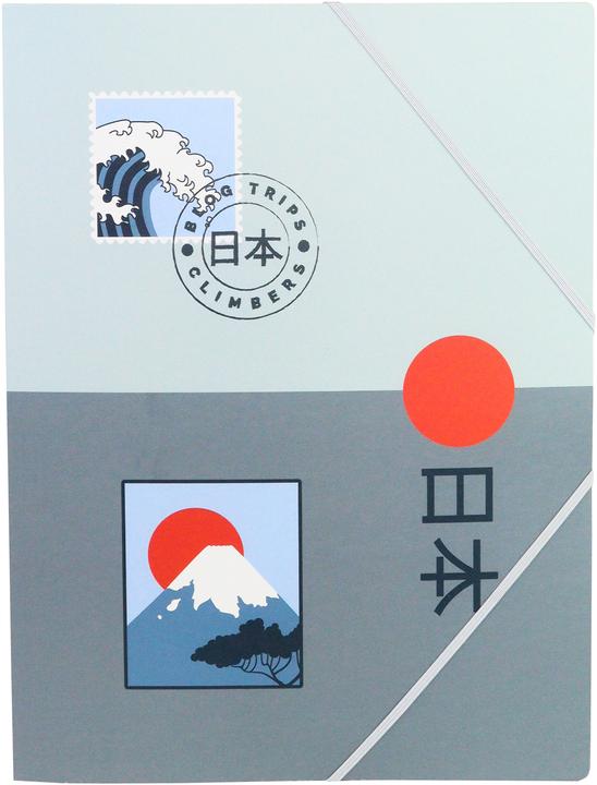 Ancor Elastofolder Folio 3-Flap & Elastics B'LOG TRAVELLER (A4)