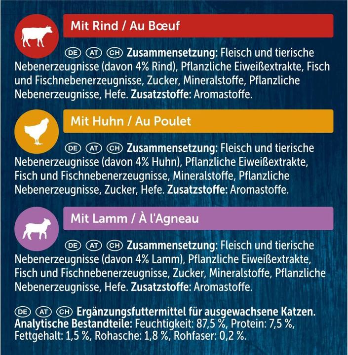 Produktbild Felix Soup Tender Strips Fleisch (Adult, 6 Stk., 324 g)
