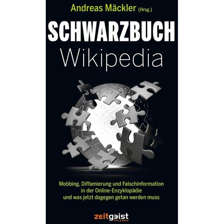 Schwarzbuch Wikipedia, Sachbücher von Andreas Mäckler