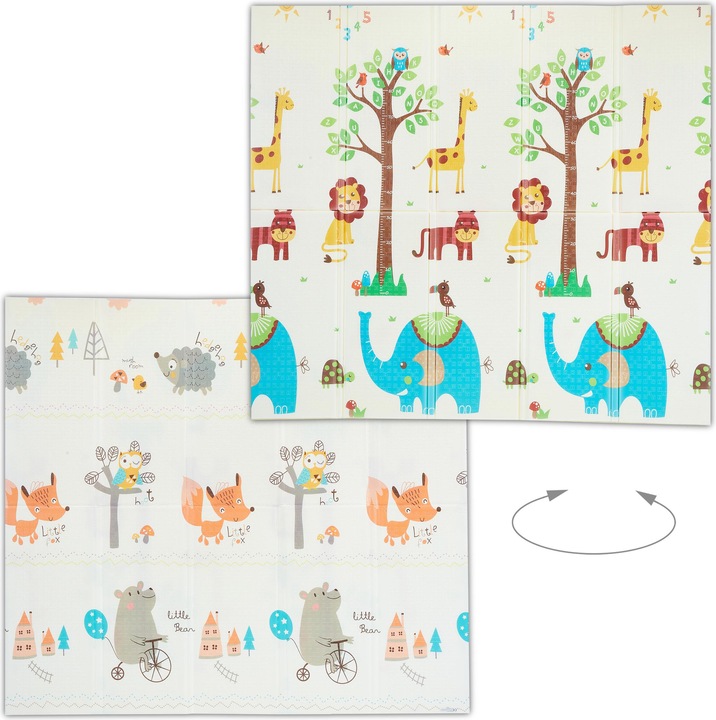 Actual product image Relaxdays Playmat (195 x 175 x 1.5 cm)
