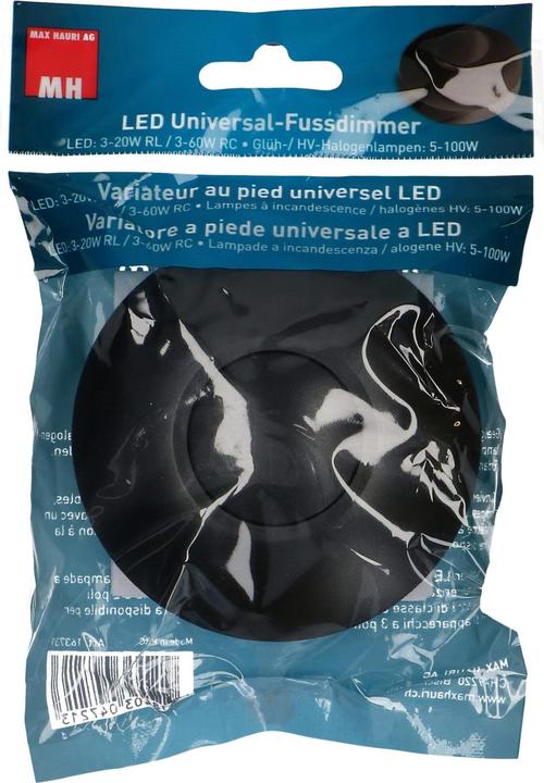 Actual product image Max Hauri Universal foot dimmer