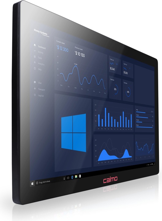 Produktbild Exone Panel-PC 21,5Zoll Calmo Thin Client, VESA (Intel Celeron J4005, 4 GB, 120 GB, UHD Graphics 600)