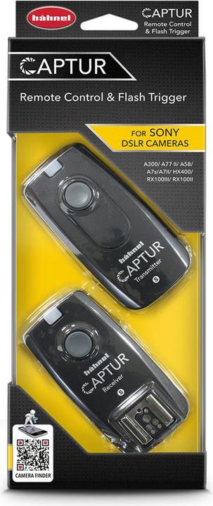 Actual product image Hähnel Captur radio remote shutter release Sony (Wi-Fi)
