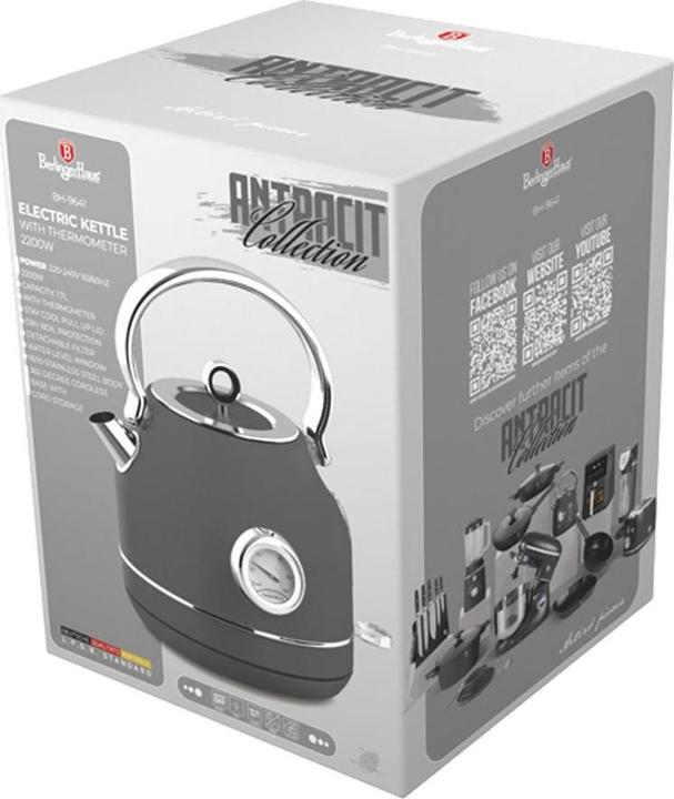 Immagine prodotto BerlingerHaus Haus Wasserkocher 1.7 Liter matt Anthracite Collection (1.70 l)