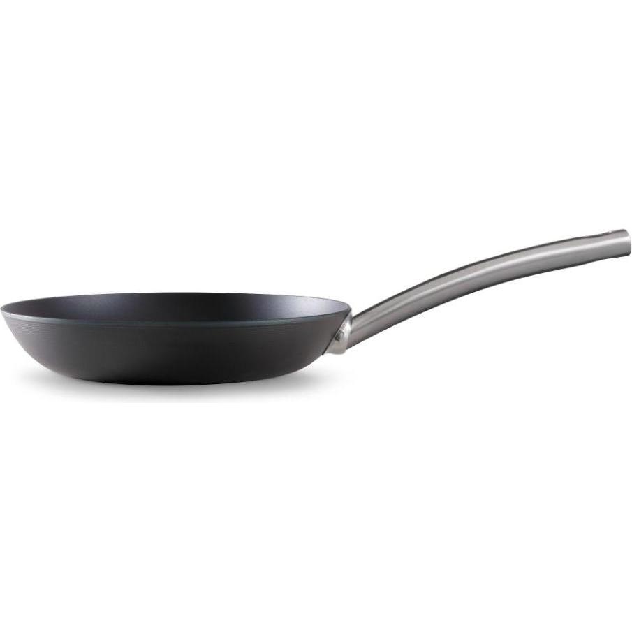 Skottsberg Pfanne Carbonstahl, 24 cm Durchmesser, Edelstahlgriff, Pfanne + Kochtopf