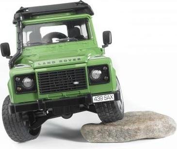 Produktbild Bruder Land Rover Defender mit Pferdeanhänger