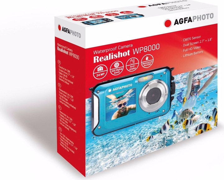 Immagine prodotto AGFAPHOTO Realishot WP8000 (24 Mpx, 1/3.06")