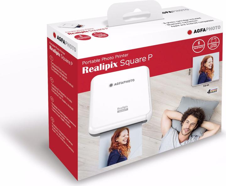 Actual product image AGFAPHOTO RealiPIx Square P (Thermal printing, Black and white)