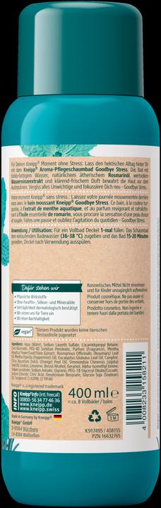 Produktbild Kneipp Aroma-Pflegeschaumbad Goodbye Stress (400 ml, Badeöl)