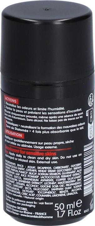 Actual product image BcomBIO Men Sensitive Skin Deodorant (Roll-on, 50 ml)