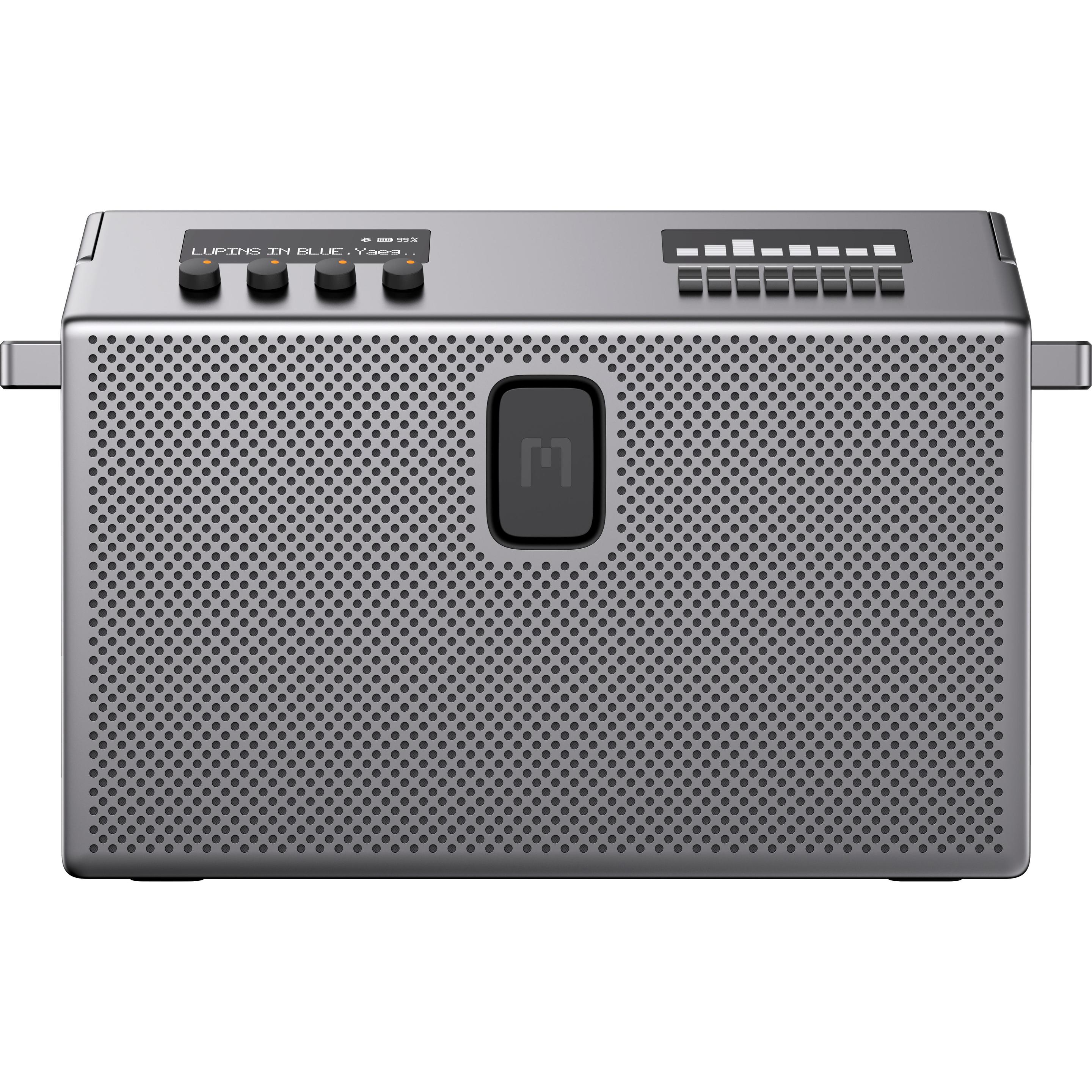 Thumbnail - Mondo by Defunc Large Bluetooth Speaker, Metal Gray (8 h), Bluetooth Lautsprecher, Grau