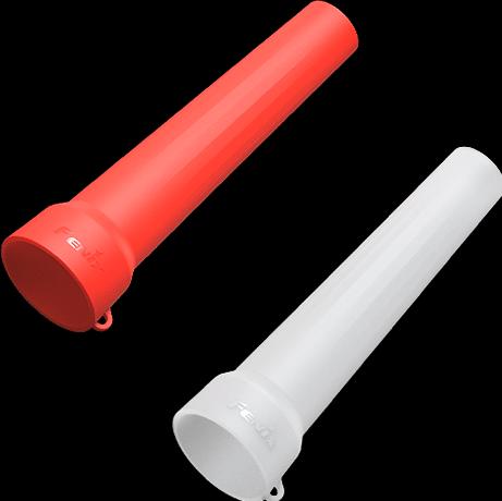 Actual product image Fenix AOT-04, silicone signalling cone 40mm red