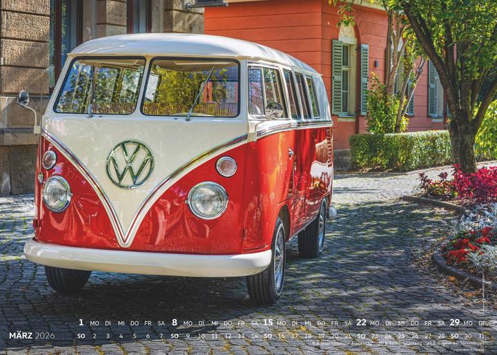Produktbild Volkswagen Bulli Kalender 2026