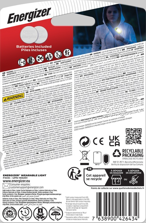 Immagine prodotto Energizer Clip indossabile (6 cm, 30 lm)