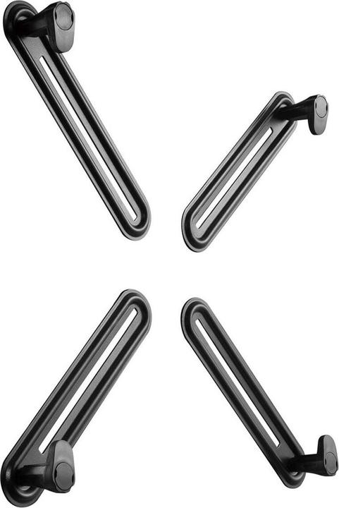 Maclean MC-899 Non-VESA screen adapter 13"-27" 75x75 100x100 max. 8 kg Adapter for screens without VES (Wall, Table, 27", 8 kg)