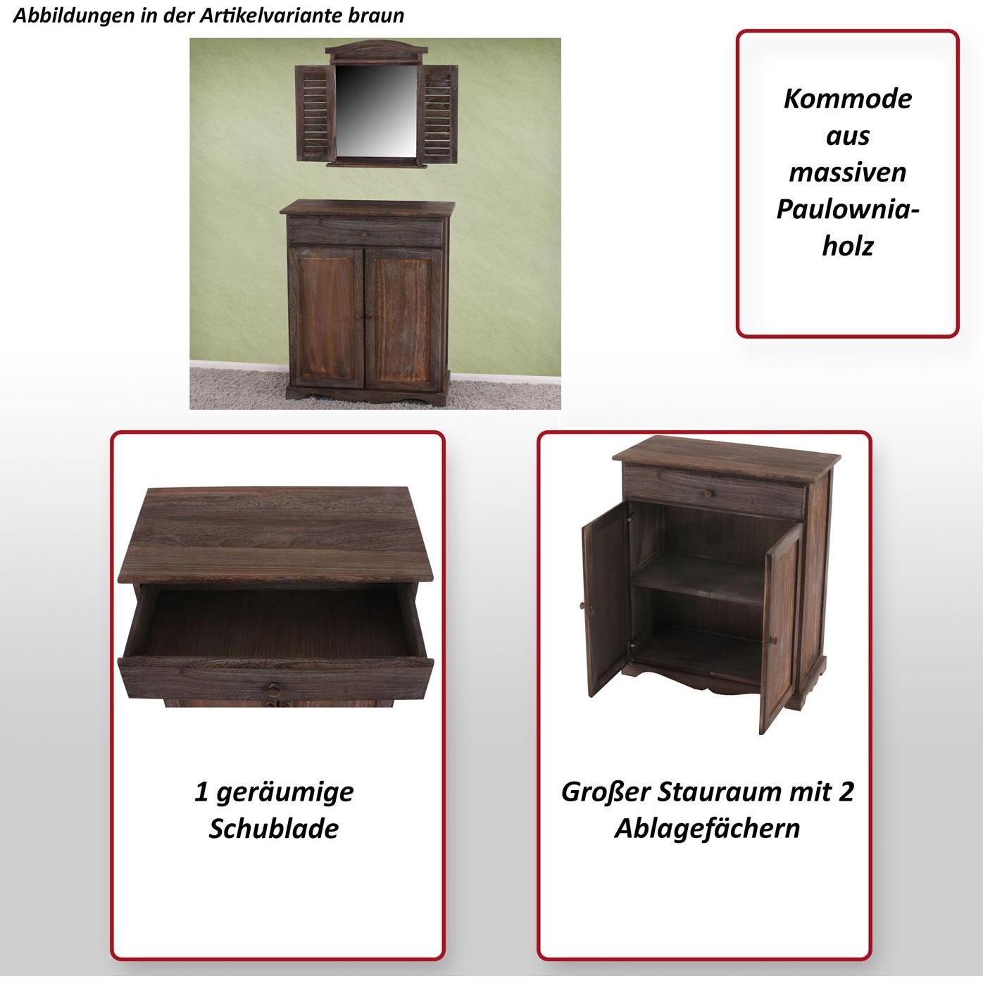 MCW, Kommode + Sideboard, T37 (78 x 66 x 33 cm)