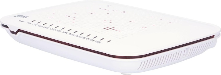 Actual product image ZTE GPON F660 ONU V3 (1GE+3FE+2POTS+WIFI+1USB) ( F660 V3)