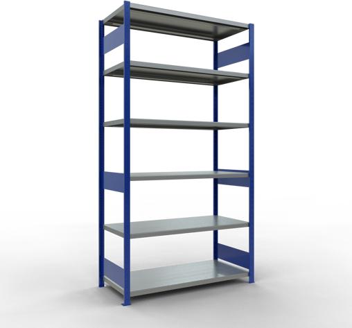 Actual product image Schulte Lagertechnik MULTIplus250 basic racking system with length ledgers