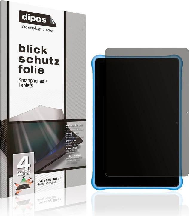 Actual product image Dipos Privacy Screen Protector 4-Way Privacy-Filter (Blackview Tab A6)