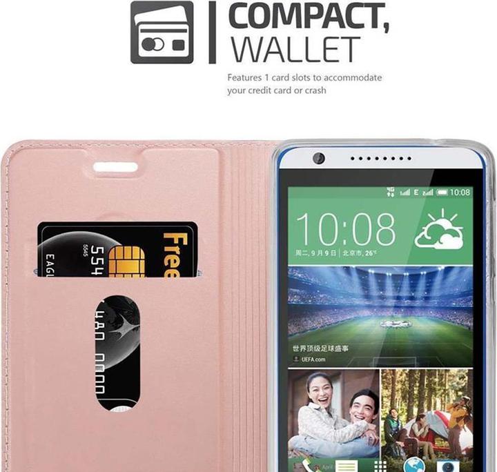 Actual product image Cadorabo Book Classy Style Cover (HTC Desire 820)