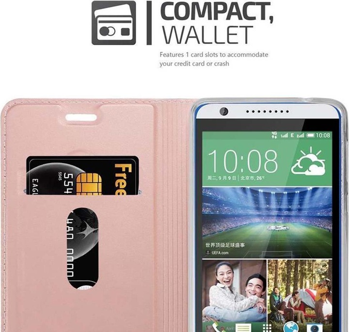 Produktbild Cadorabo Book Classy Style Cover (HTC Desire 820)