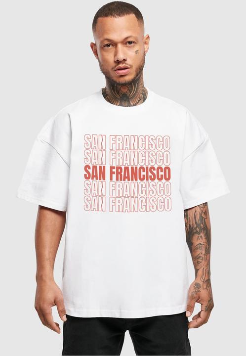 Produktbild Merchcode San Francisco Ultra Heavy Cotton Box T-Shirt - 112341 (XXL)
