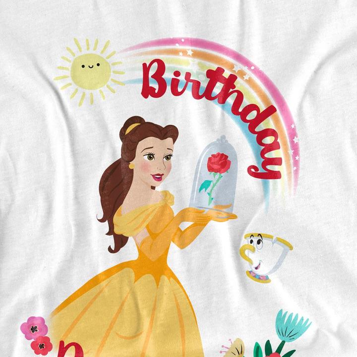 Image du produit Beauty And The Beast - T-shirt BIRTHDAY PRINCESS - Adulte (L)
