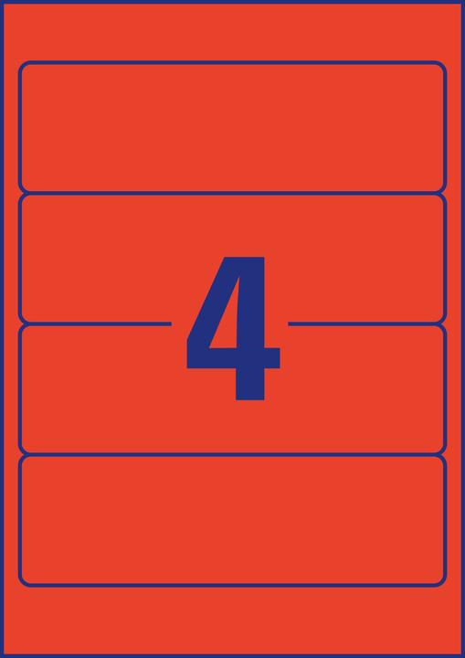 Actual product image Avery Folder labels