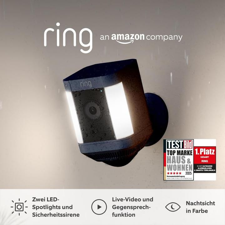 Produktbild Ring Spotlight Cam Plus (1920 x 1080 Pixels)