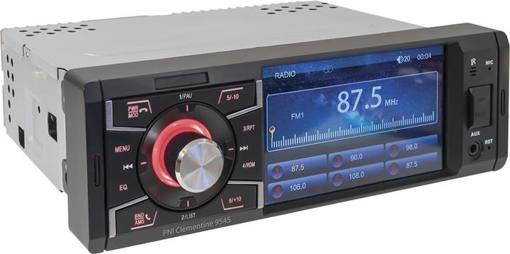 Actual product image PNI Car MP5 player Clementine 9545 1DIN display 4 inch, 50Wx4, Bluetooth, FM radio, SD and USB, 2