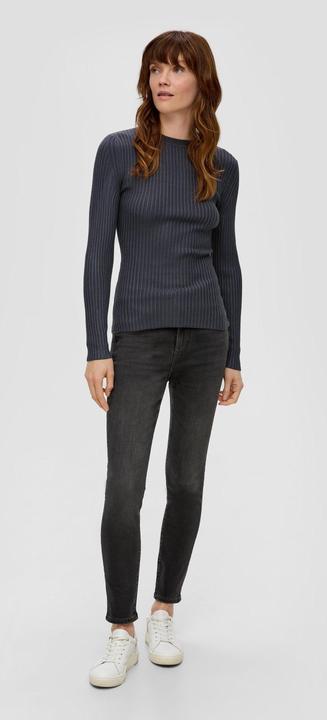 Immagine prodotto s.Oliver Strickpullover Rippstrickpullover aus Viskosemix (44)