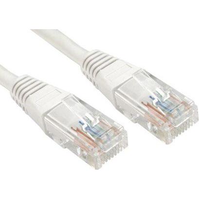 Rs Pro Ethernetkabel Cat.6, 10m, Weiss Patchkabel, A RJ45 U/UTP Male, B RJ45, PVC (U/UTP, CAT6, 10 m), Netzwerkkabel