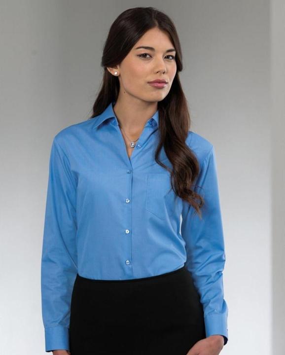 Produktbild Russell Collection Langarm Bluse (XL)