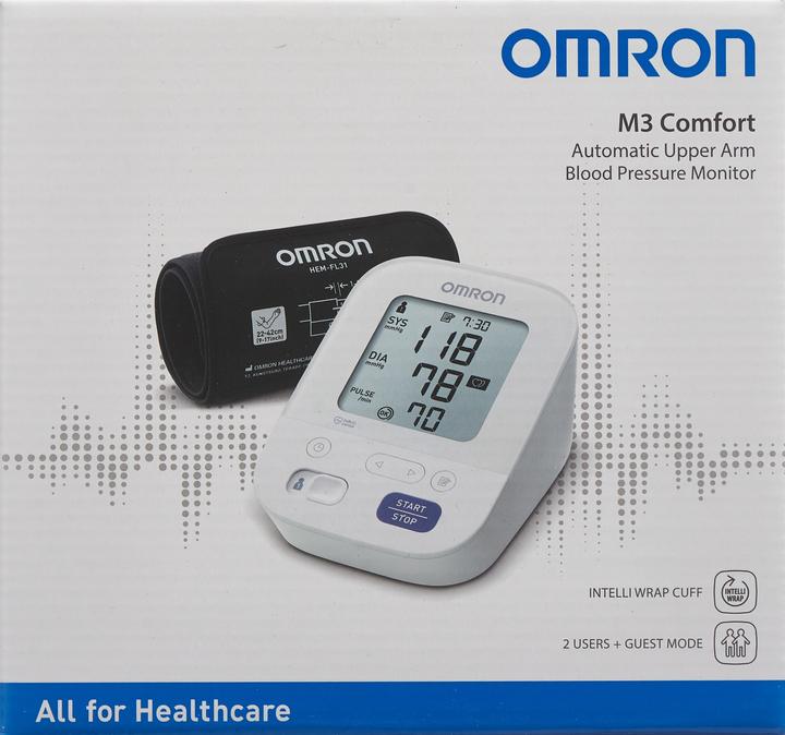 Produktbild Omron PI-APS) Blutdruckmessgerät Oberarm M3 Comfort (Blutdruckmessgerät Oberarm)