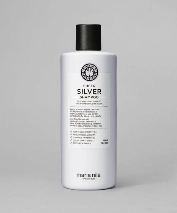Actual product image Maria Nila Care & Style - Sheer Silver Shampoo (350 ml, Liquid shampoo)