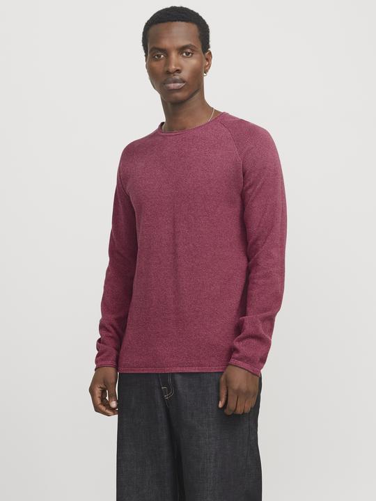 Produktbild Jack & Jones Einfarbig Strickpullover mit Rundhals Strickpullover mit Rundhals (S)