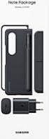 Produktbild Samsung Note Package (Samsung Galaxy Z Fold4)