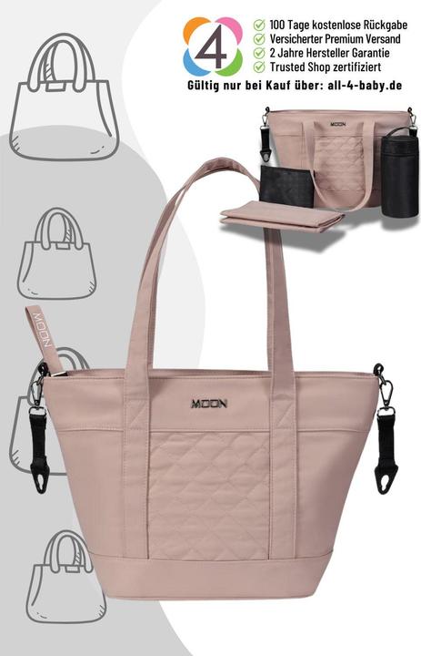 Actual product image Moon V-Shape Bag / Wickeltasche