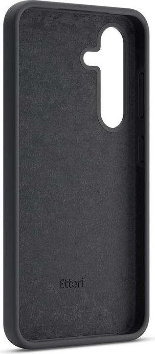 Actual product image Etteri Silicone case for Samsung Galaxy S24 black (Samsung Galaxy S24)
