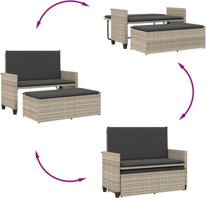 Produktbild vidaXL Gartenbank