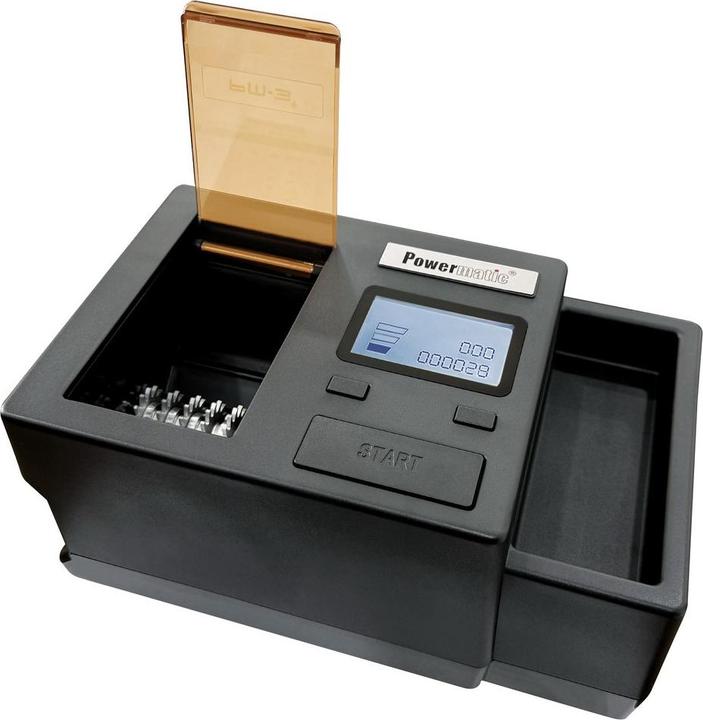 Powermatic 3+ Stopfmaschine mit Shredder Anthrazit