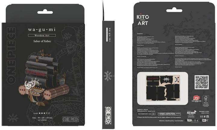 Actual product image Kito Art One Piece - Saber of Xebec der Blackbeard-Piratenbande