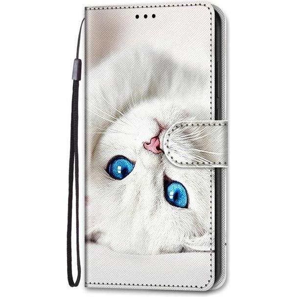 MU Style Leder Bookcover Image Series (Apple iPhone 13 Pro), Smartphone Hülle, Mehrfarbig