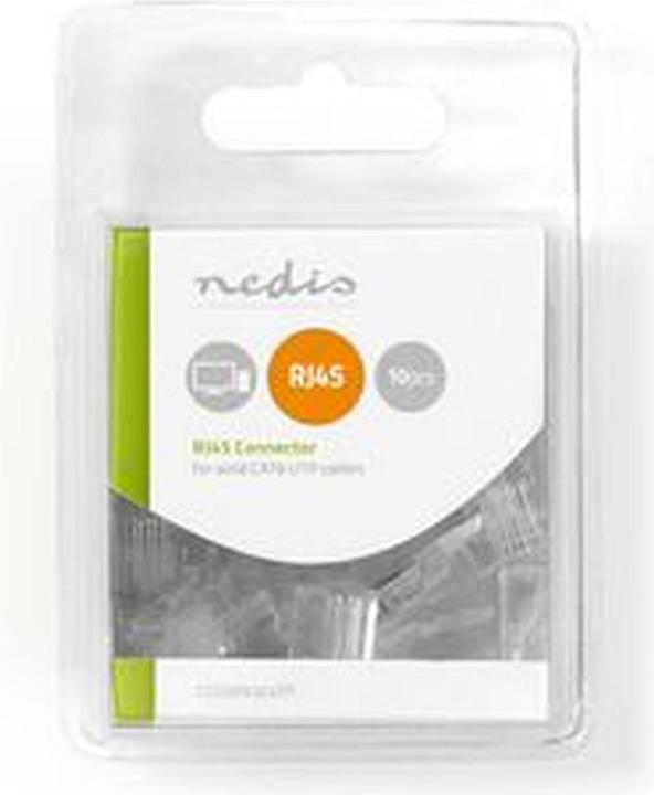 Produktbild Nedis RJ45 Netzwerk Stecker (8P8C) Stecker - 10 Stück Tr (U/UTP, CAT6)